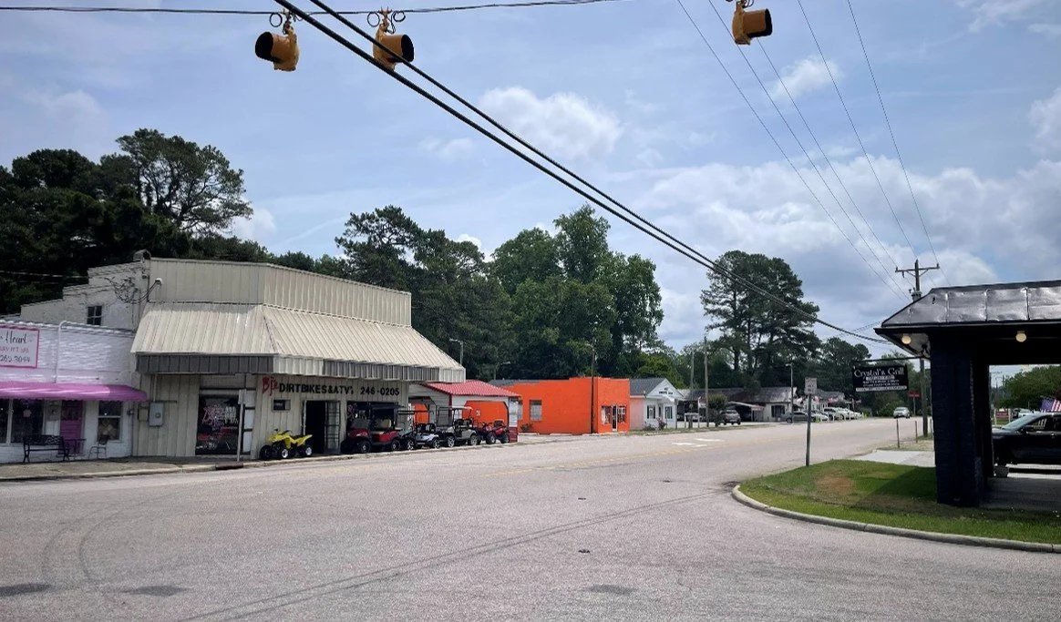 2026 photo from Corner of Main St. and HWY 264 Alt.
