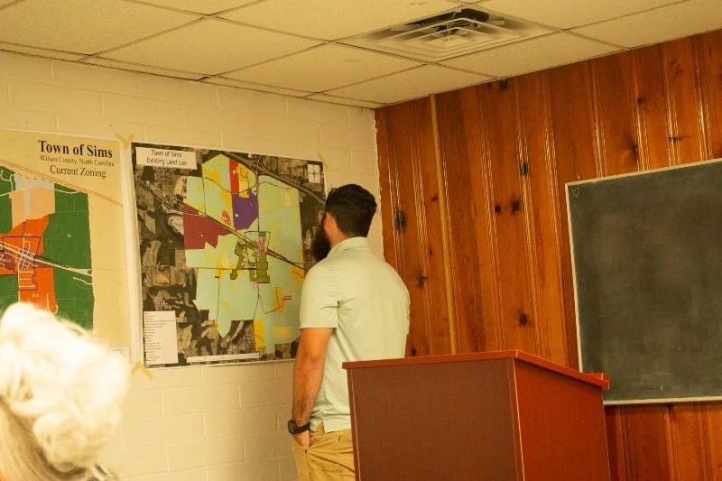 Land Use Committee Meeting in the HWY 264 Community Center