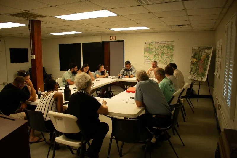 Land Use Committee Meeting in the HWY 264 Community Center
