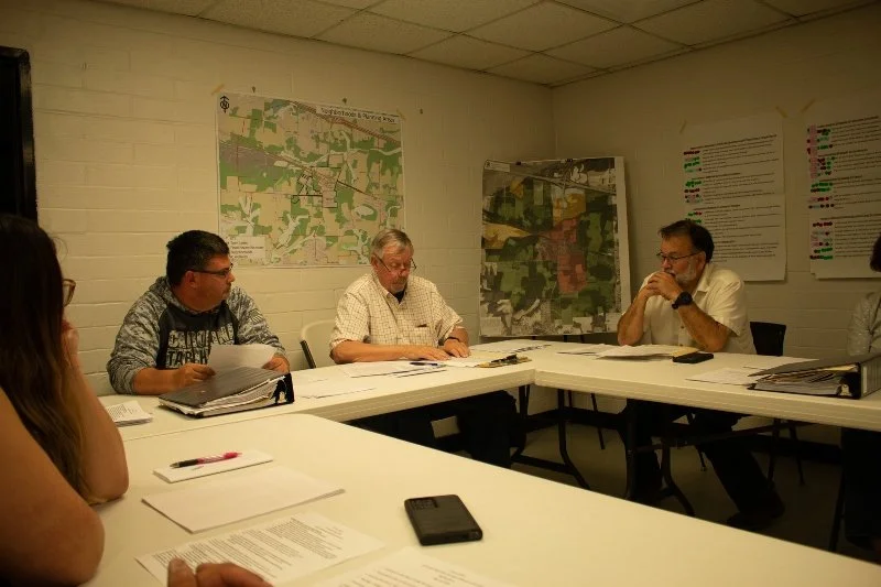 Land Use Committee Meeting in the HWY 264 Community Center